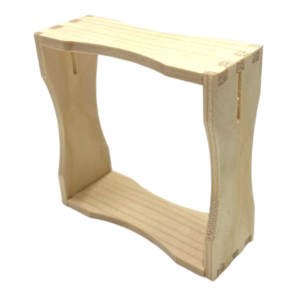 10×10 voll im Trend – Holzrähmchen für Wabenhonig fertig gebaut im Karton (100 Stk.) verpackt