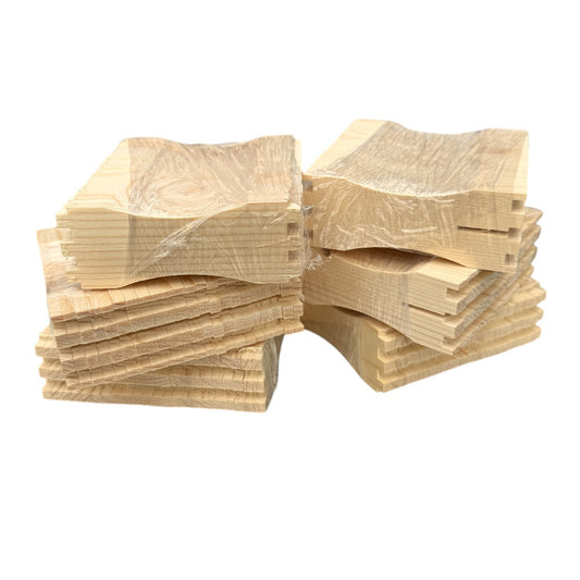 10×10 voll im Trend – Holzrähmchen für Wabenhonig in Teilen